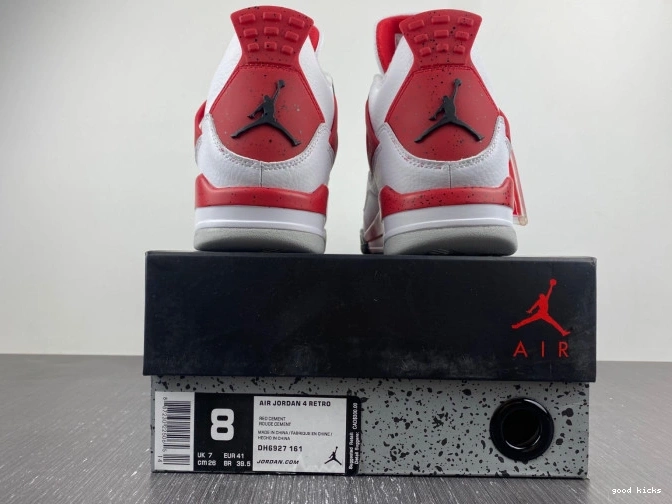 Rep 4 Air Red Jordan Cement DH6927-161 0817